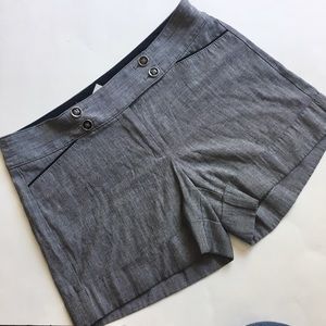 WHBM highrise cuffed sailor shorts